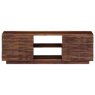 vidaXL TV Cabinet 120x30x40 cm Solid Sheesham Wood