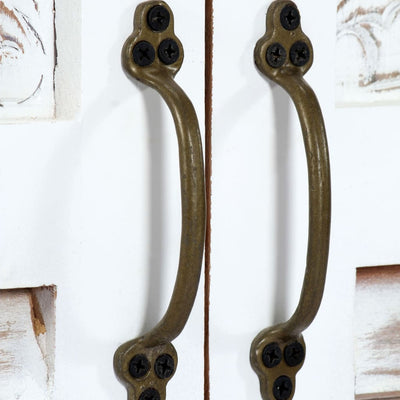 vidaXL Carved Sideboard White 60x30x89 cm Solid Mango Wood