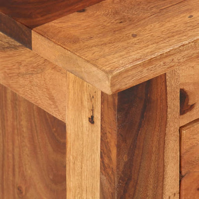 vidaXL TV Cabinet 110x30x40 cm Solid Sheesham Wood