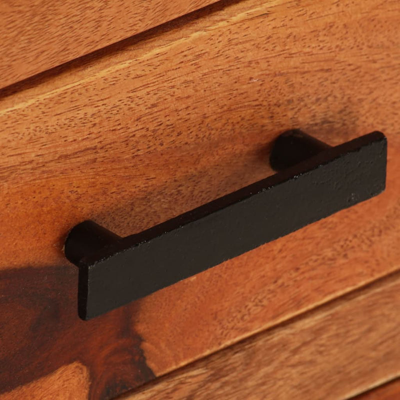 vidaXL TV Cabinet 110x30x40 cm Solid Sheesham Wood