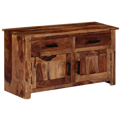 vidaXL Sideboard 100x30x50 cm Solid Sheesham Wood