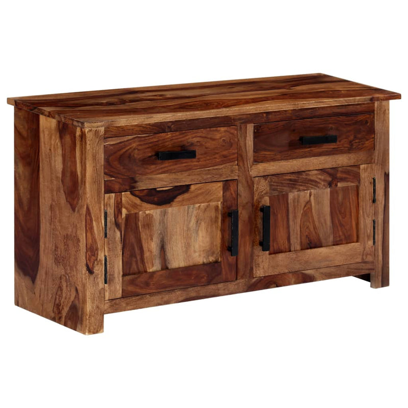vidaXL Sideboard 100x30x50 cm Solid Sheesham Wood