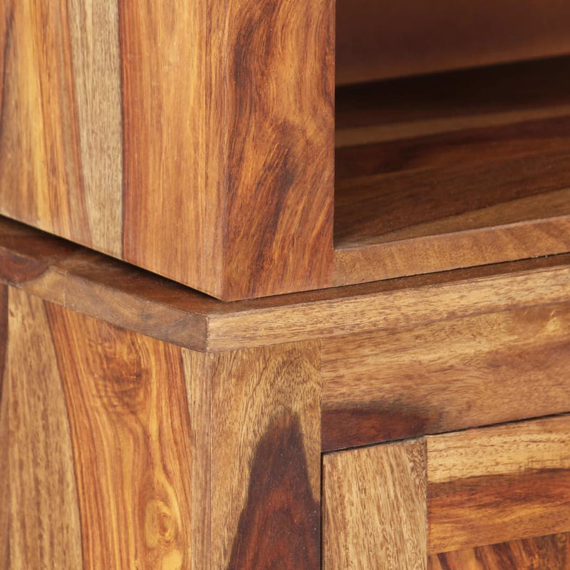 vidaXL Highboard 60x30x180 cm Solid Sheesham Wood