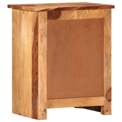 vidaXL Nightstand 40x30x50 cm Solid Sheesham Wood