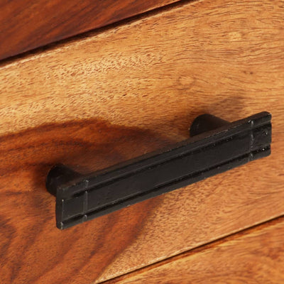 vidaXL Nightstand 40x30x50 cm Solid Sheesham Wood