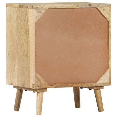 vidaXL Bedside Cabinet 40x30x50 cm Solid Mango Wood