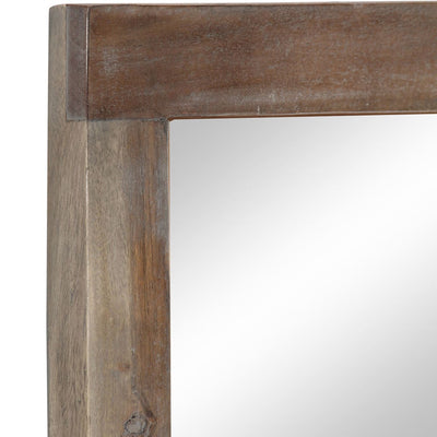 vidaXL 5 Piece Bathroom Set Solid Acacia Wood