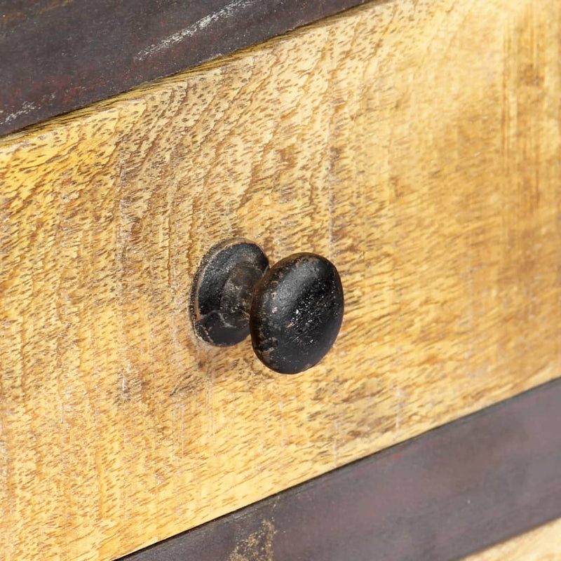 vidaXL Highboard 40x30x145 cm Solid Mango Wood