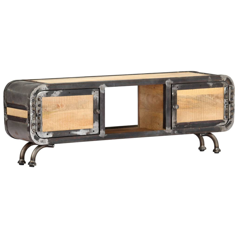 vidaXL TV Cabinet 120x30x42 cm Solid Mango Wood