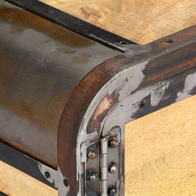 vidaXL TV Cabinet 120x30x42 cm Solid Mango Wood