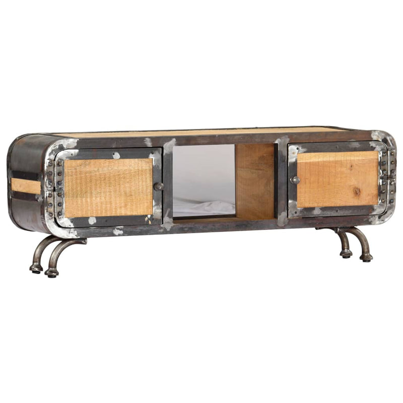 vidaXL TV Cabinet 120x30x42 cm Solid Mango Wood