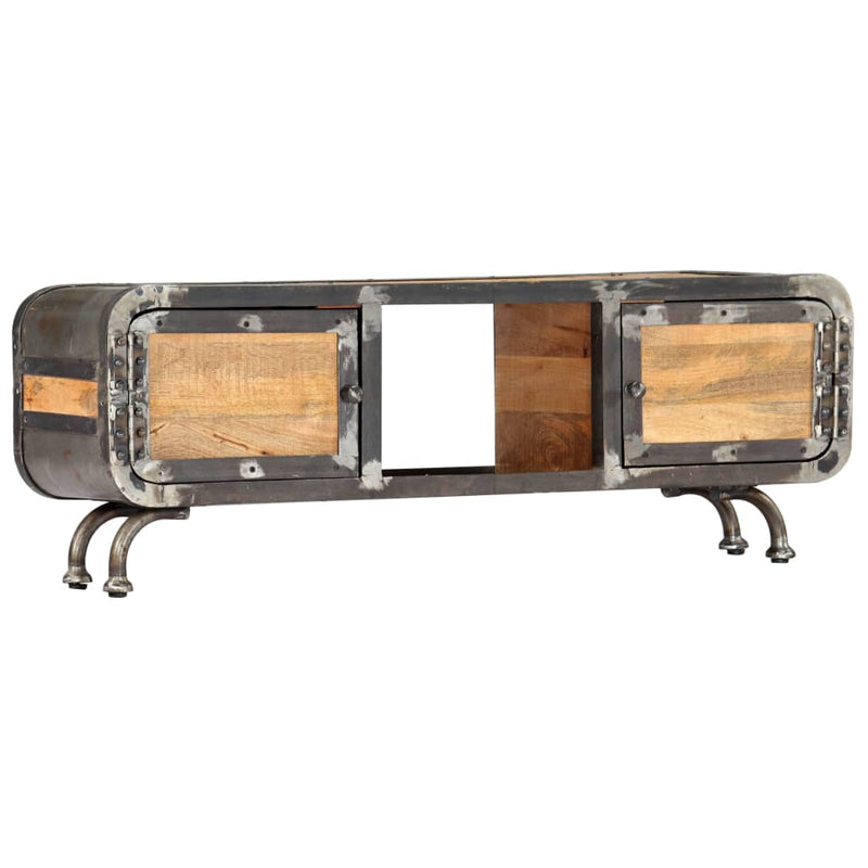 vidaXL TV Cabinet 120x30x42 cm Solid Mango Wood