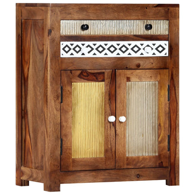 vidaXL Side Cabinet 60x30x75 cm Solid Sheesham Wood