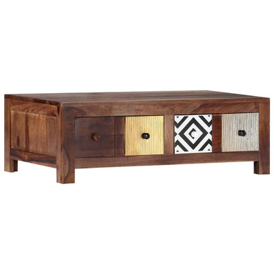 vidaXL Coffee Table 90x50x30 cm Solid Sheesham Wood