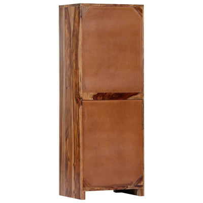 vidaXL Side Cabinet 40x30x110 cm Solid Sheesham Wood