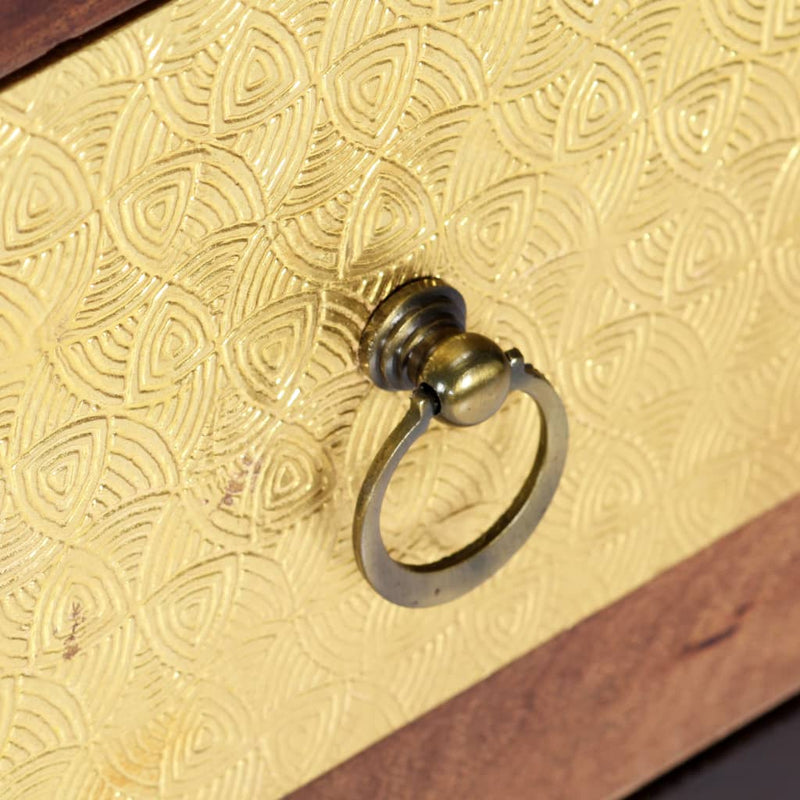 vidaXL Side Cabinet 40x30x110 cm Solid Sheesham Wood