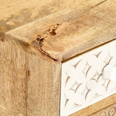 vidaXL TV Cabinet 120x30x40 cm Solid Mango Wood