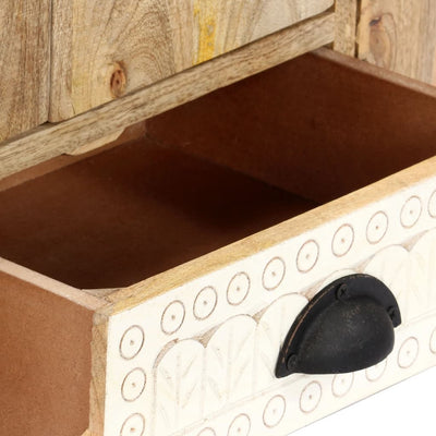 vidaXL TV Cabinet 120x30x40 cm Solid Mango Wood