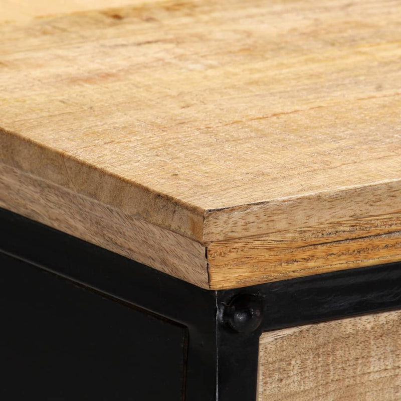 vidaXL Writing Table 110x50x76 cm Solid Mango Wood