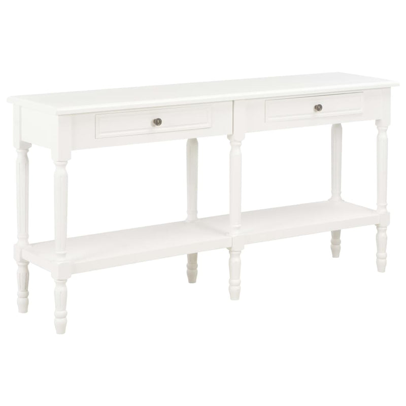 vidaXL Sideboard White 150x35x77 cm Solid Wood