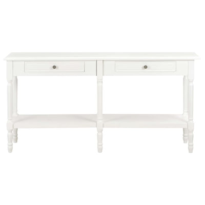 vidaXL Sideboard White 150x35x77 cm Solid Wood