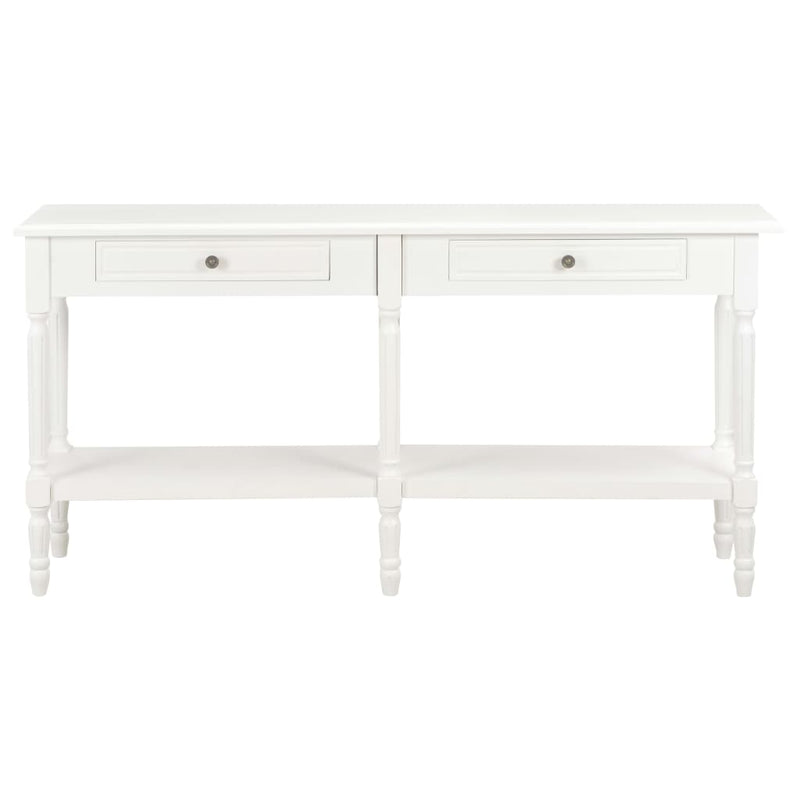 vidaXL Sideboard White 150x35x77 cm Solid Wood