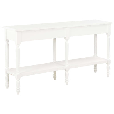 vidaXL Sideboard White 150x35x77 cm Solid Wood