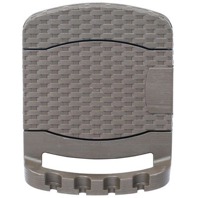 vidaXL Wall Mounted Hose Reel with Hose Plastic Anthracite