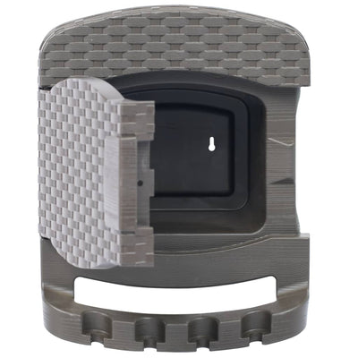 vidaXL Wall Mounted Hose Reel with Hose Plastic Anthracite