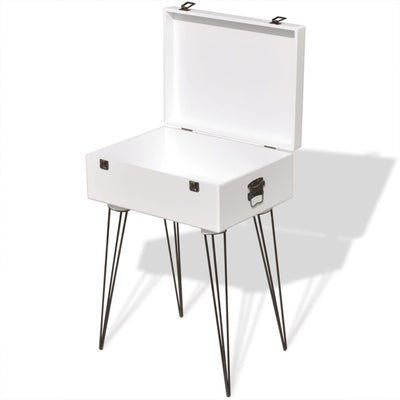 vidaXL Bedside Cabinets 2 pcs 40x30x57 cm White