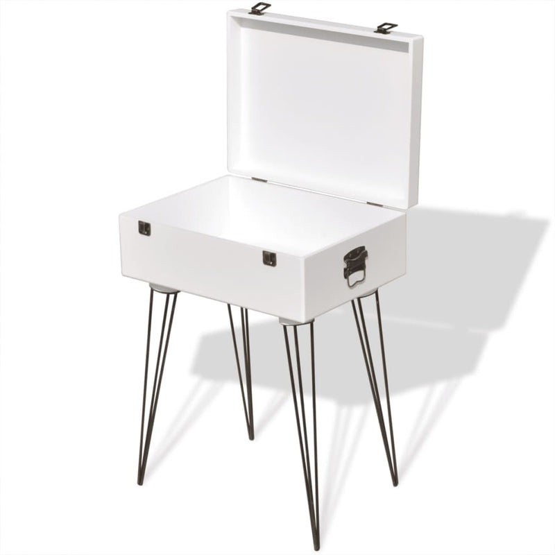 vidaXL Bedside Cabinets 2 pcs 40x30x57 cm White