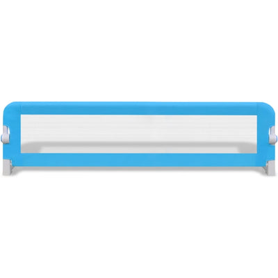 vidaXL Toddler Safety Bed Rail 2 pcs Blue 102x42 cm