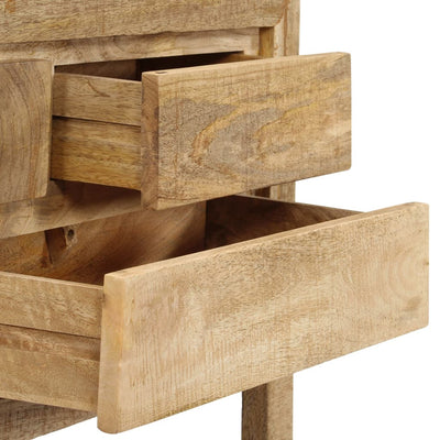 vidaXL Sideboard 120x30x75 cm Solid Mango Wood