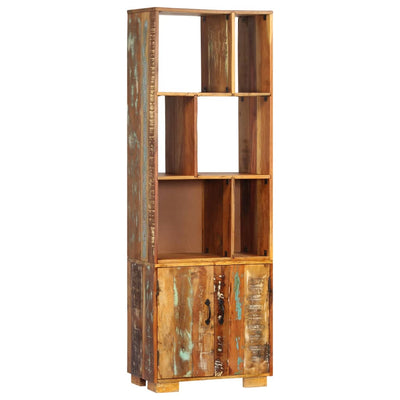 vidaXL Bookshelf 60x35x180 cm Solid Reclaimed Wood