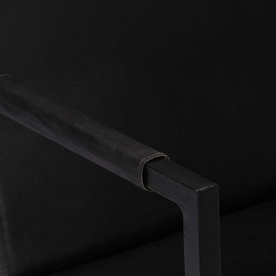 vidaXL Armchair Brown Real Leather