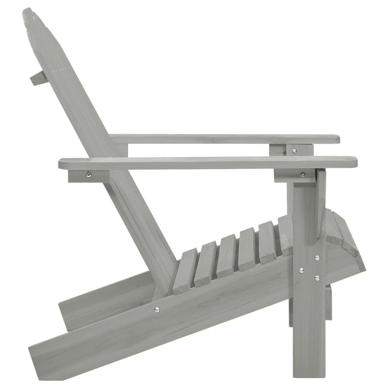 vidaXL Garden Chair Wood Brown