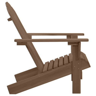 vidaXL Garden Chair Wood Brown