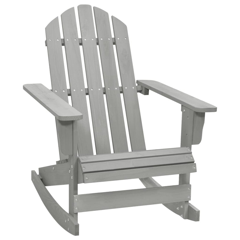 vidaXL Garden Rocking Chair Wood Brown