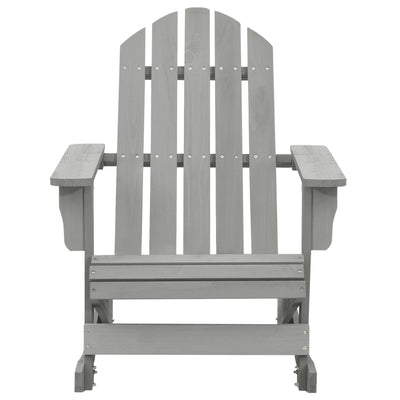 vidaXL Garden Rocking Chair Wood Brown