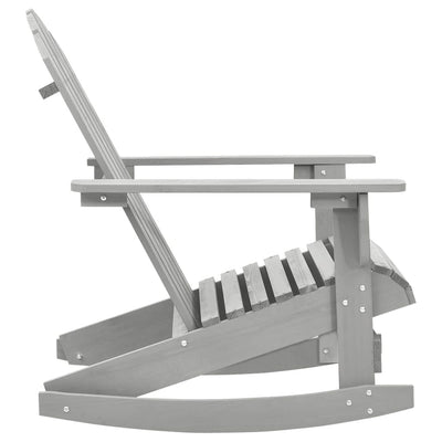 vidaXL Garden Rocking Chair Wood Brown