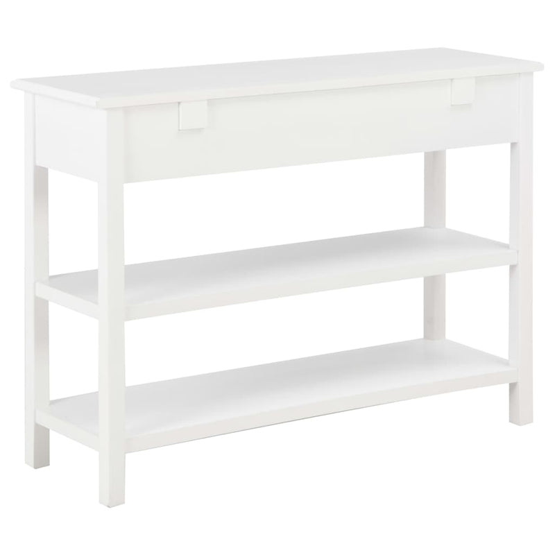 vidaXL Sideboard White 110x35x80 cm MDF