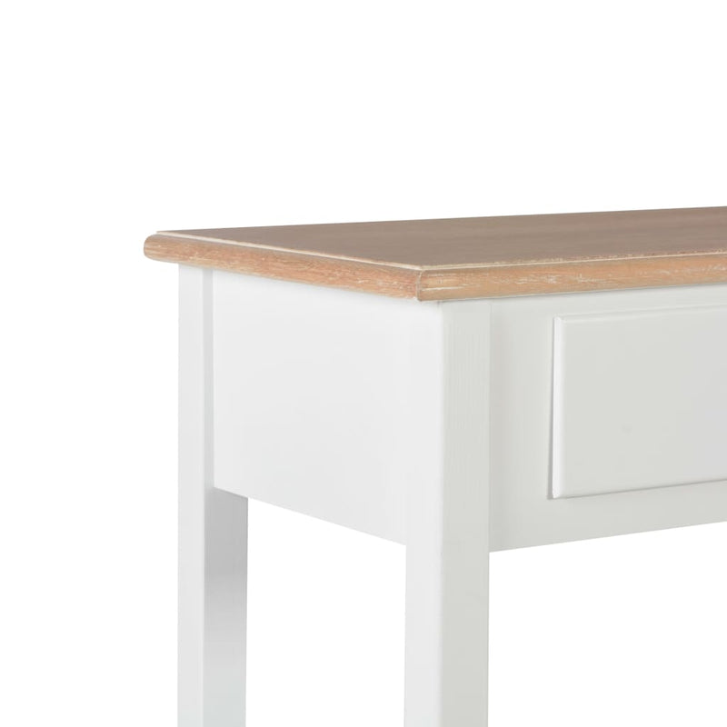 vidaXL Sideboard White 110x35x80 cm MDF