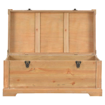 vidaXL Storage Chest with Cushion 80x40x40 cm MDF