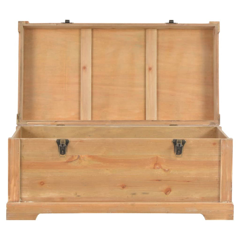 vidaXL Storage Chest with Cushion 80x40x40 cm MDF