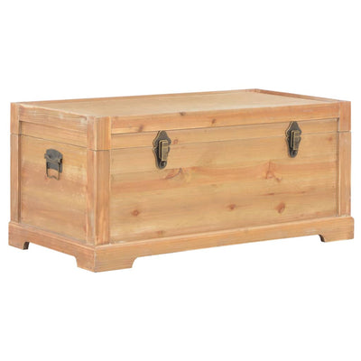 vidaXL Storage Chest with Cushion 80x40x40 cm MDF