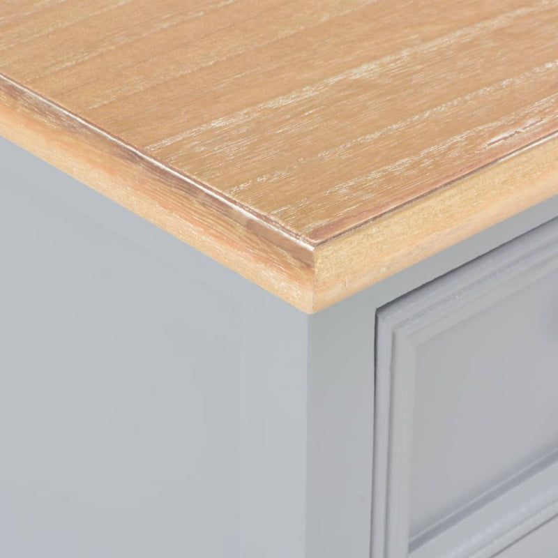 vidaXL Bedside Cabinets 2 pcs Black 35x30x49 cm MDF