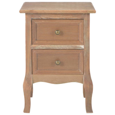 vidaXL Bedside Cabinets 2 pcs Black 35x30x49 cm MDF