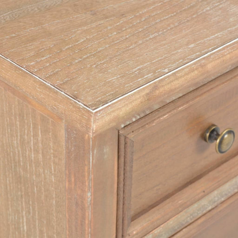 vidaXL Bedside Cabinets 2 pcs Black 35x30x49 cm MDF