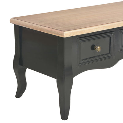 vidaXL TV Cabinet Grey 100x35x35 cm Wood