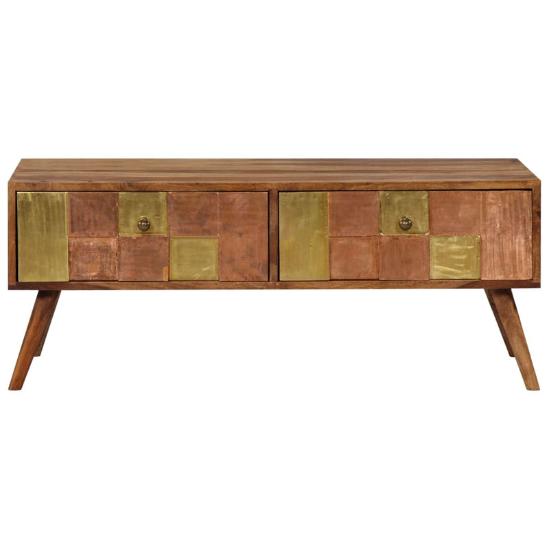 vidaXL Coffee Table 100x50x39 cm Solid Sheesham Wood